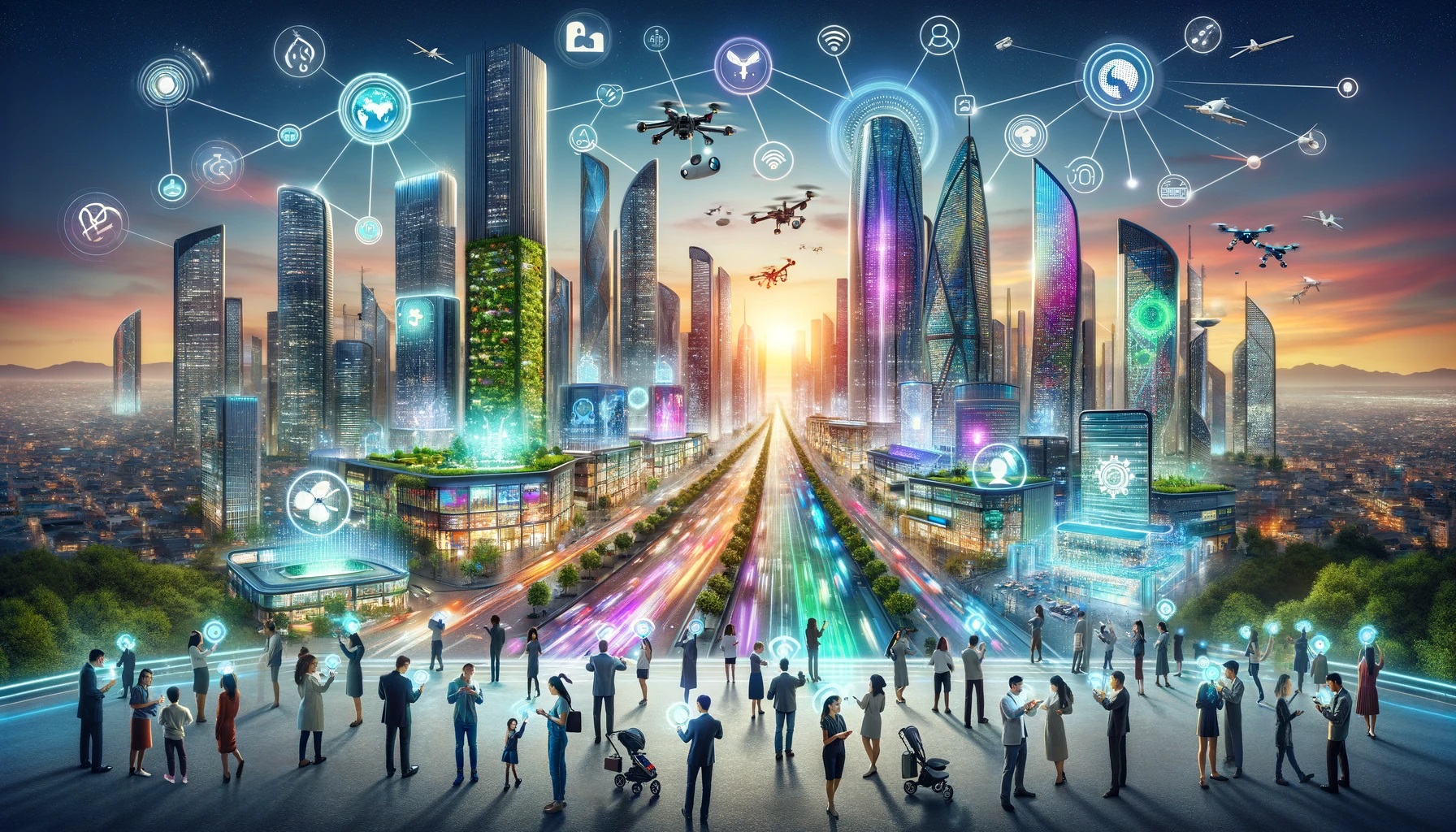 Smart Cities and Telecommunications: Building the Future in 2024